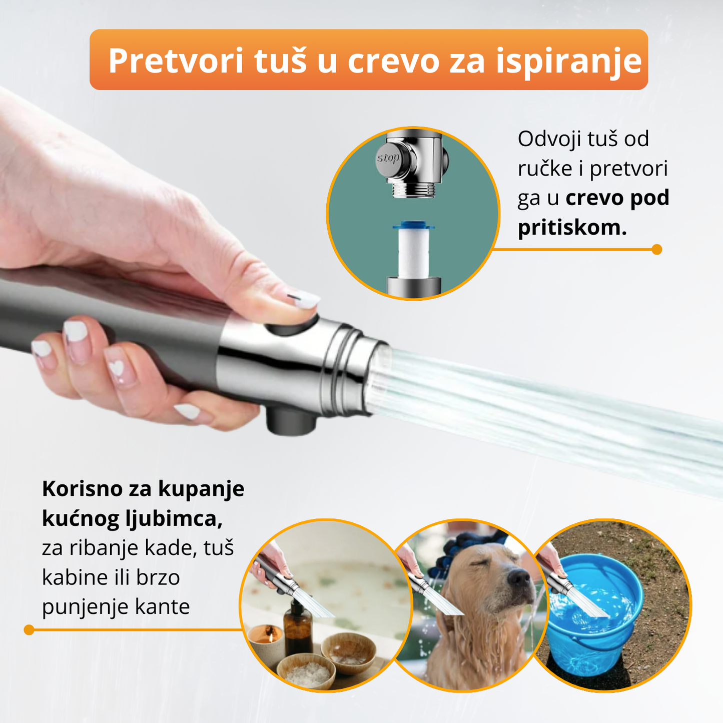 Smart-Turbo tuš glava