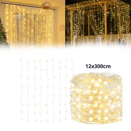 MagicLights - Novogodišnja LED Zavesa od 300 lampiona