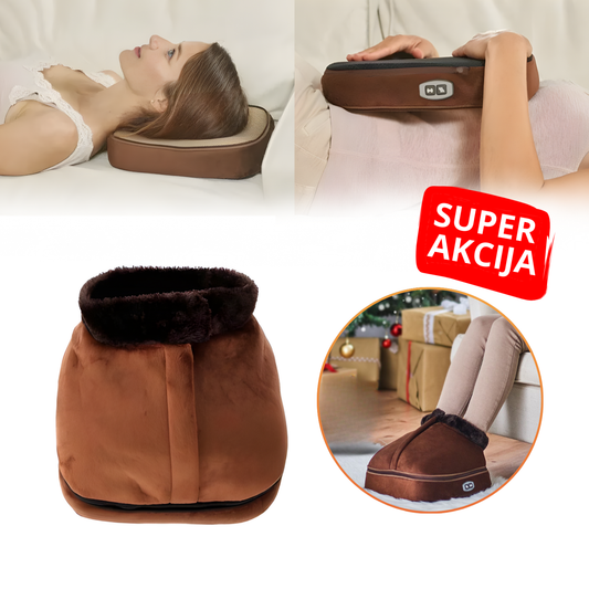 Stopalko - 2 u 1 masažer sa grejačima