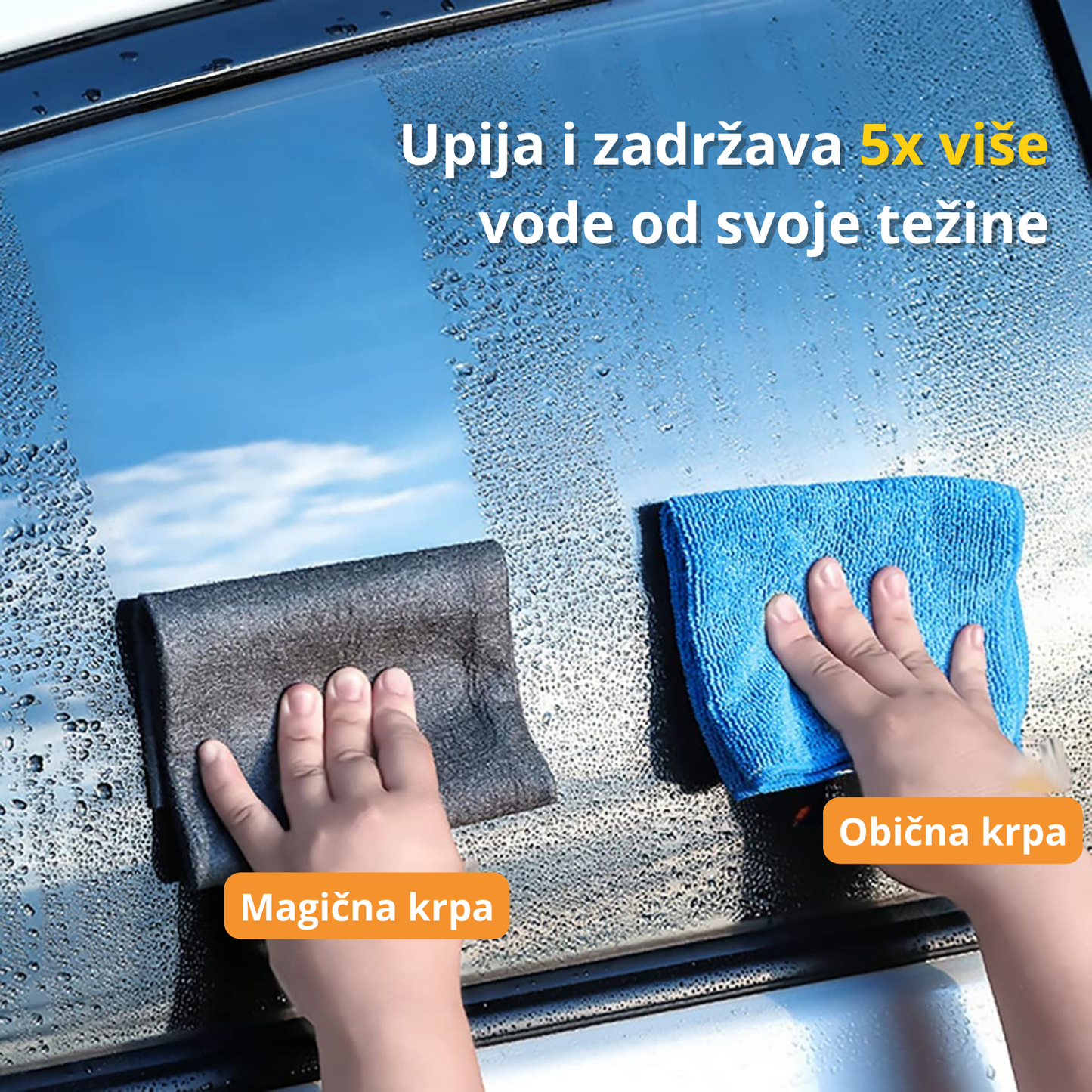 Magične mikrofiber krpe - Set od 4 komada
