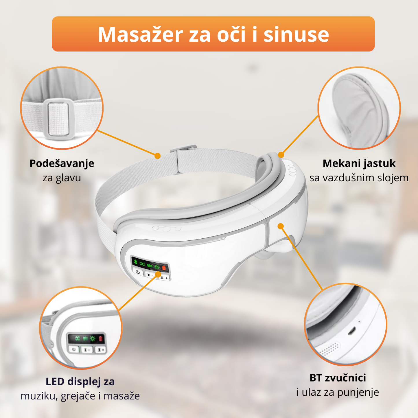 SinusRelax - Masažer za oči i sinusnu regiju