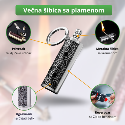 EverFlame - Metalna šibica sa večnim plamenom