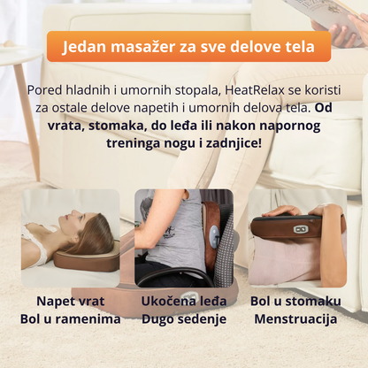 Stopalko - 2 u 1 masažer sa grejačima