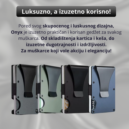 Onyx - Ultra tanki Novčanik za kartice i keš