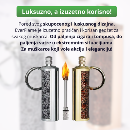 EverFlame - Metalna šibica sa večnim plamenom