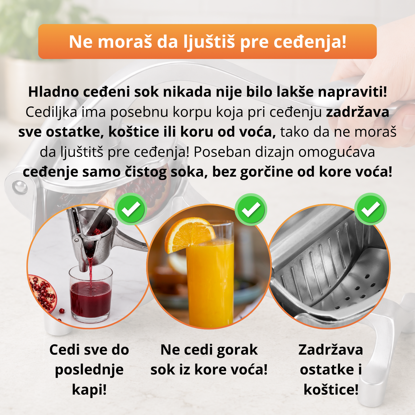 ColdJuice - Sokovnik za hladno ceđene sokove