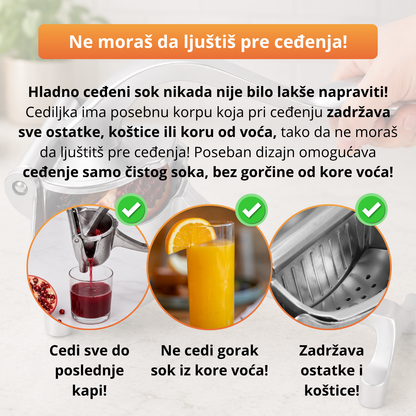 ColdJuice - Sokovnik za hladno ceđene sokove