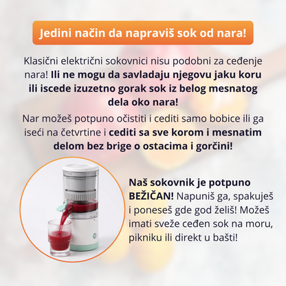 VitaPress - Električni Sokovnik za hladno ceđene sokove