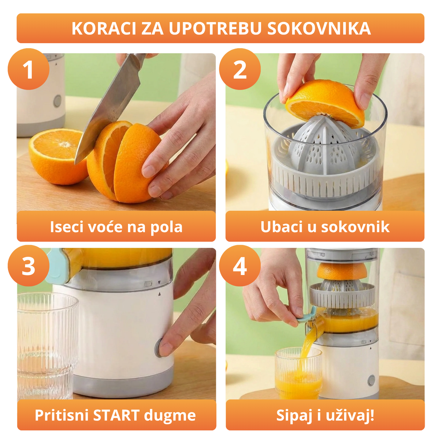 Soki - Električni Sokovnik za hladno ceđene sokove